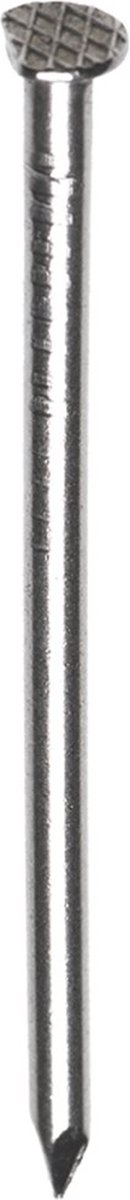 NNDI draadnagel 2.4x50mm - staal - geruite platkop (Per 5 kg)