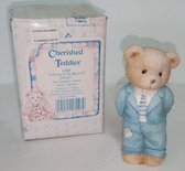 Cherished teddies beeldje ''a father is the bearer of strength''