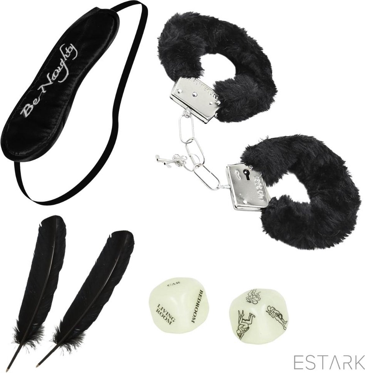 Kit de Bondage BDSM SM Sextoyse kit attache sexuelle lit Accessoire