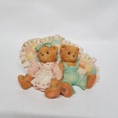 Cherished teddies beeldje Michelle and Michael