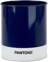 Balvi Pennenhouder Pantone 8,6 X 10 Cm Tin Donkerblauw/Wit