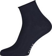 FALKE Cotton Touch korte damessokken - katoen - donker marine blauw (dark navy) - Maat: 39-42