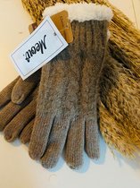 Winter Handschoenen - Dames - Verwarmde - Bruine