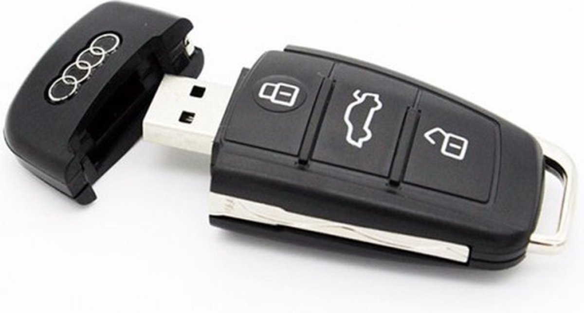 Clé USB pour clé de voiture Audi | 32GB | CONCEPTION CLÉ DE VOITURE USB |  Cadeau |... | bol.com
