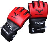 Fighter Bull FX-798 MMA Handschoenen Rood L/XL