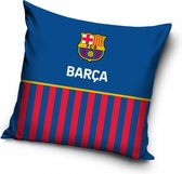 FCB, FC Barcelona Sierkussens - Kussen - 40 x 40 inclusief vulling - Kussen van Polyester - KledingDroom®