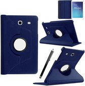 Galaxy Tab A 2016 Book Case - Donker blauw