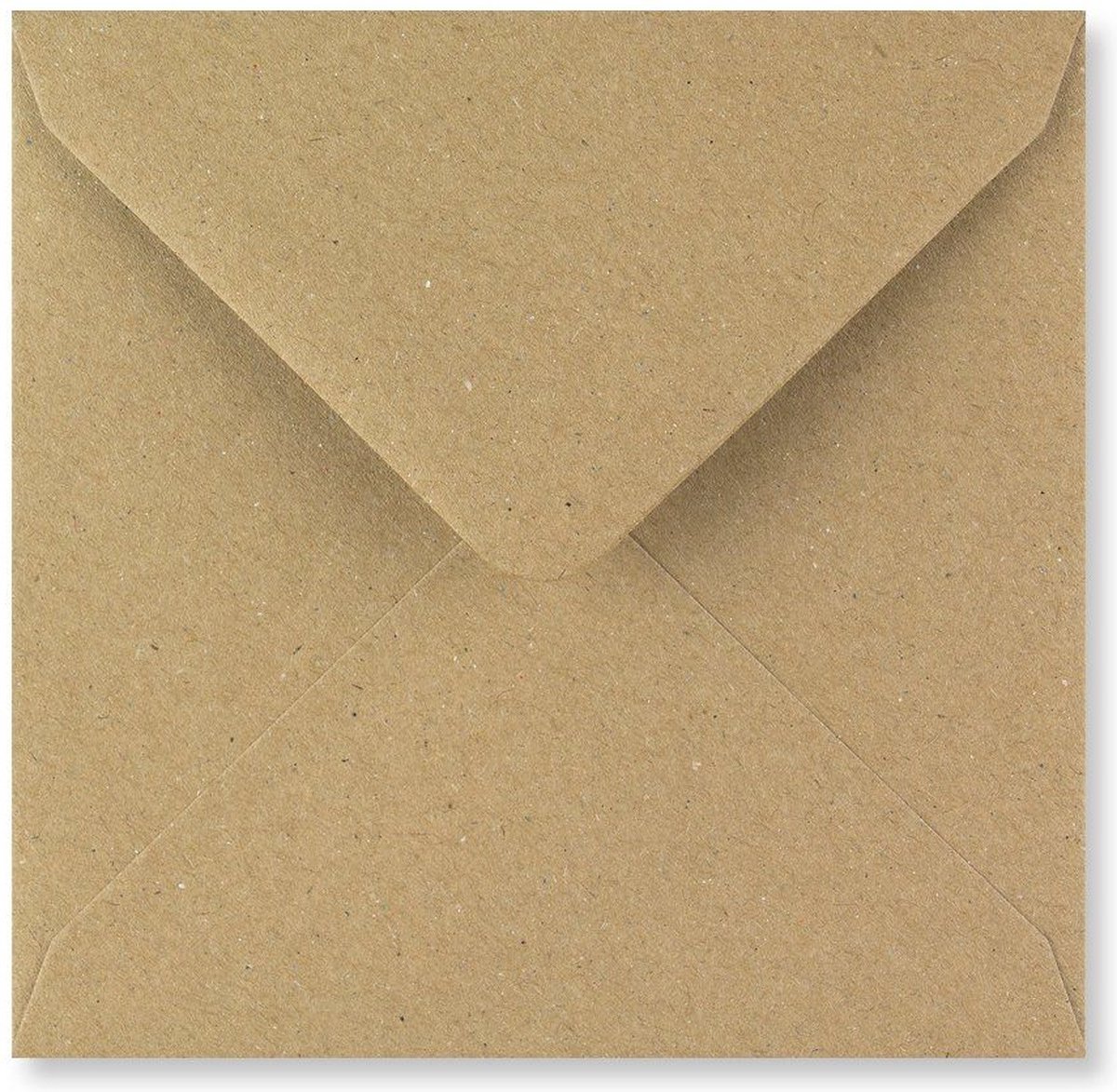 Enveloppes Carrées de Luxe - 50 pièces - Wit - 16x16 cm - 100grms
