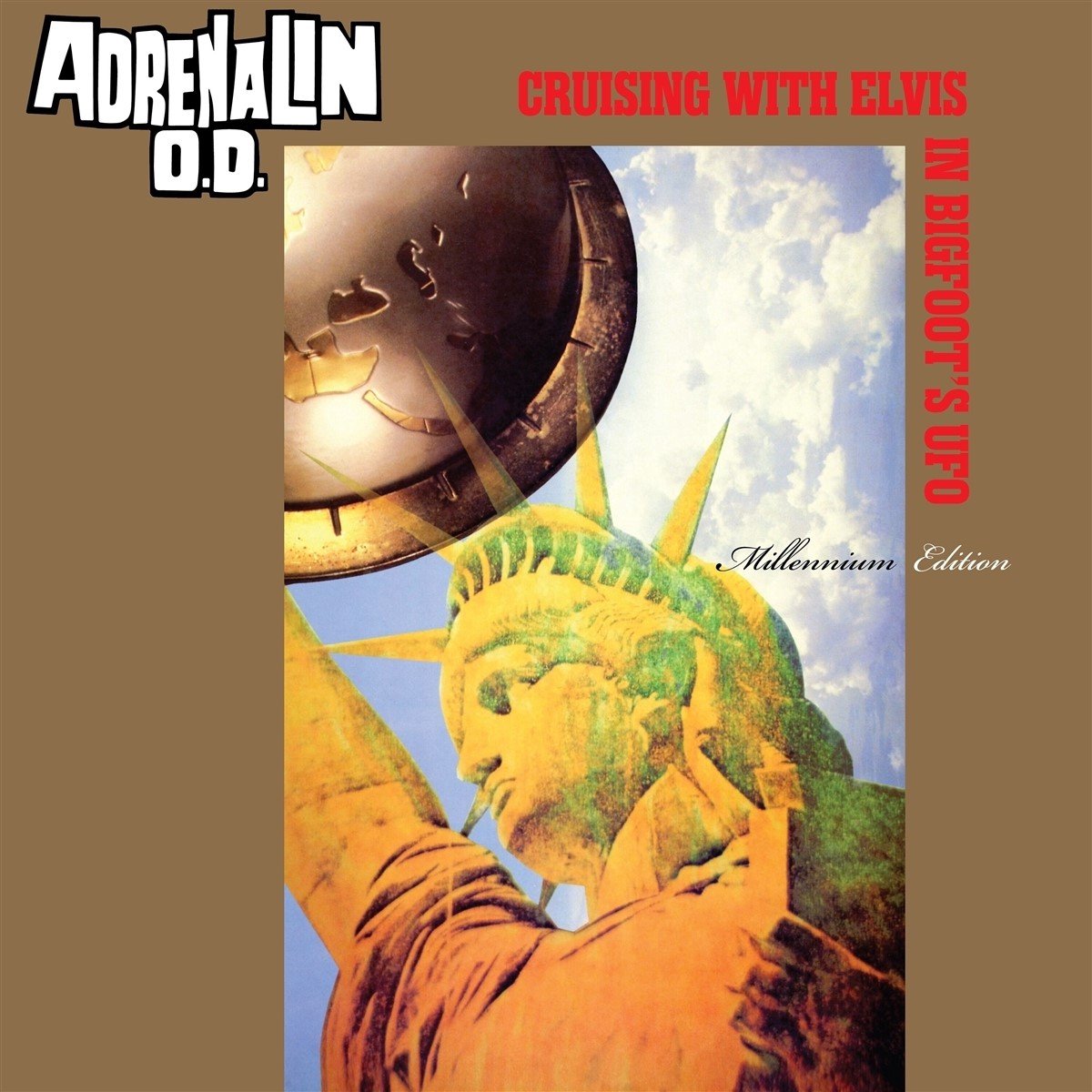 Adrenalin O.D. - Cruising with Elvis in Bigfoots’ U.F.O. Millennium Edition (LP) (Remastered)