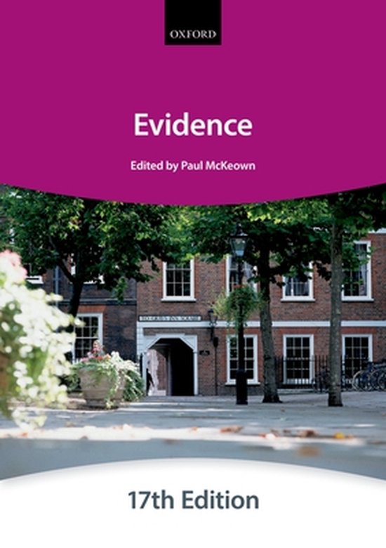 Evidence - cover