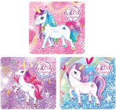 Cadeaux à distribuer pour les enfants - 5 puzzles Licorne Unicorn - fête d'enfants - friandise