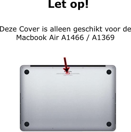 Housse pour Macbook Air - Housse pour Macbook Air 13 pouces 2010 / 2017 - Hardcase