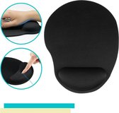 Lynnz® Muismat met polssteun ergonomisch zwart | gel