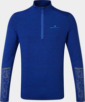 Ronhill Life Night 1/2 Zip Longsleeve Cobalt/Blue - Heren