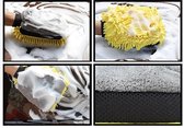 gants de lavage de voiture, extrêmement absorbants et doux, peuvent être nettoyés à l'eau ou à sec, à utiliser avec du savon, un chiffon de nettoyage de voiture sans traces, un gant de jante, un nettoyage de voiture