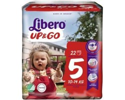 LIBERO Broekluiers Up & Go 5 (10kg-14kg) - 4x 20st/pak