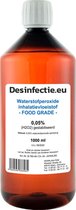 Waterstofperoxide Inhalatievloeistof 0,05% 1000ml - FOOD GRADE -
