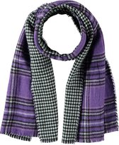 Winter sjaal paars