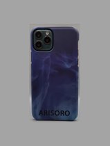 Arisoro iPhone 11 Pro hoesje - Backcover - Blue Smoke