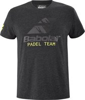 Babolat TEAM padel t-shirt - antraciet - maat XL