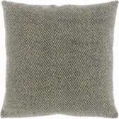 Unique Living | Kussen Kros 45x45cm chateau grey | Kussen woonkamer of slaapkamer