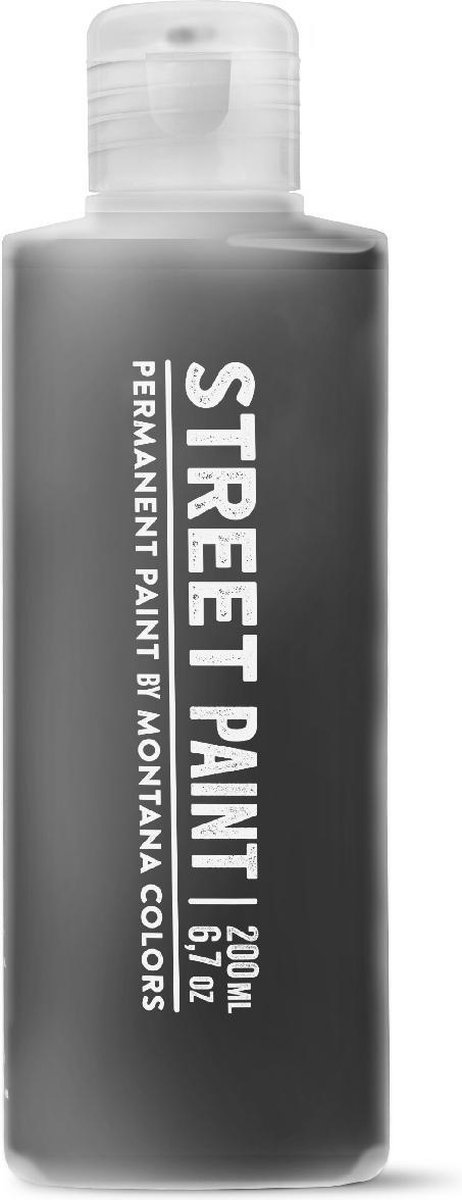 MTN Street Paint - Verf - Snel drogend - Glossy afwerking - Zwart - 200ml