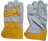 Benelux Wears / Set van 2 WERKHANDSCHOENEN  Koe split Maat 12 / Biedt bescherming tegen zwaar werk in een droge omgeving.