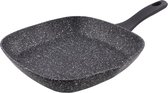 Marble stone grillpan- Luxe grillpan- Vierkante grillpan