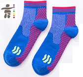 Inuk - Compressie sokken Sportsokken Blauw maat 40 - 43 - Unisex - Heerlijk warme voeten! - zit comfortable strak en compact - Naadloos en blijft geen nagel in hangen  - Compressie