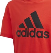 adidas Performance Yb Mh Bos T T-shirt Unisex Rode 9/10 jaar
