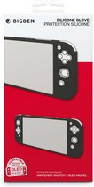 Bigben Siliconen Beschermhoes - Nintendo Switch OLED - Zwart