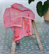 PIP Studio badgoed Les Fleurs roze - Washand 16x22 cm
