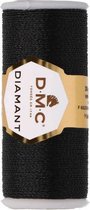 DMC DIAMANT METALLIC BORDUURGAREN ZWART 35 meter, D301