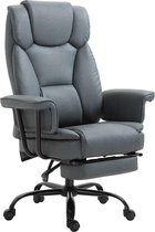 Nancy's Maskall Executive Chair - Grijs - Staal, Mdf, Foam - 26,77 cm x 31,5 cm x 49,6 cm