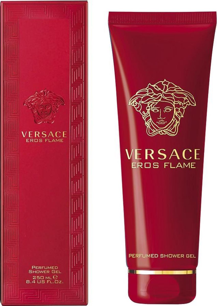 versace eros flame shower gel