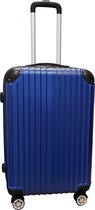 Travelerz reiskoffer met wielen 54 liter - lichtgewicht - cijferslot - blauw (1627)