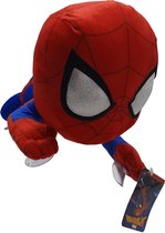 Marvel - Spiderman - Knuffel - Spider-Man in Climbing Action - Met Zuignappen - Pluche - 31 cm