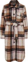 ONLY ONLDAVINA LONG BELTED SHACKET OTW Dames Jas  - Maat S