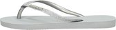 Havaianas Slim Glitter II Dames Slippers - Ice Grey - Maat 39/40