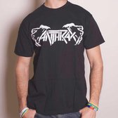 Anthrax Heren Tshirt -XL- Death Hands Zwart