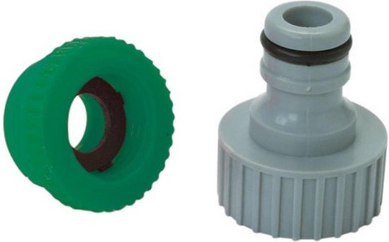 Poppstar Wateradapter met 3/4 inch Buitendraad en