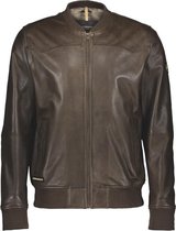 Powderhorn PH Jacket leather Bomber Black Heren Maat L