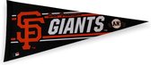 USArticlesEU - San Francisco Giants - SF - MLB - Vaantje - Baseball - Honkbal -  Sportvaantje - Pennant - Wimpel - Vlag - Oranje/Zwart/Wit - 31 x 72 cm
