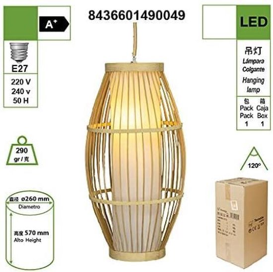 Handgeweven bamboe plafondlamp Natuurlijk bamboedraad Pastorale stijl Hanglamp Plafondlamp Kroonluchter voor bar, koffie, zolder, restaurant, woonkamer, slaapkamer Handgeweven bamboe plafondlamp Natuurlijk bamboedraad Pastorale stijl Hanglamp Plafondlamp Kroonluchter voor bar, koffie, zolder, restaurant, woonkamer, slaapkamer