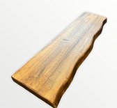 Wandplank Zwevend 60x30 - Incl. Bevestigingsmateriaal - Boekenplank - Boekenrek Boomstam Hout