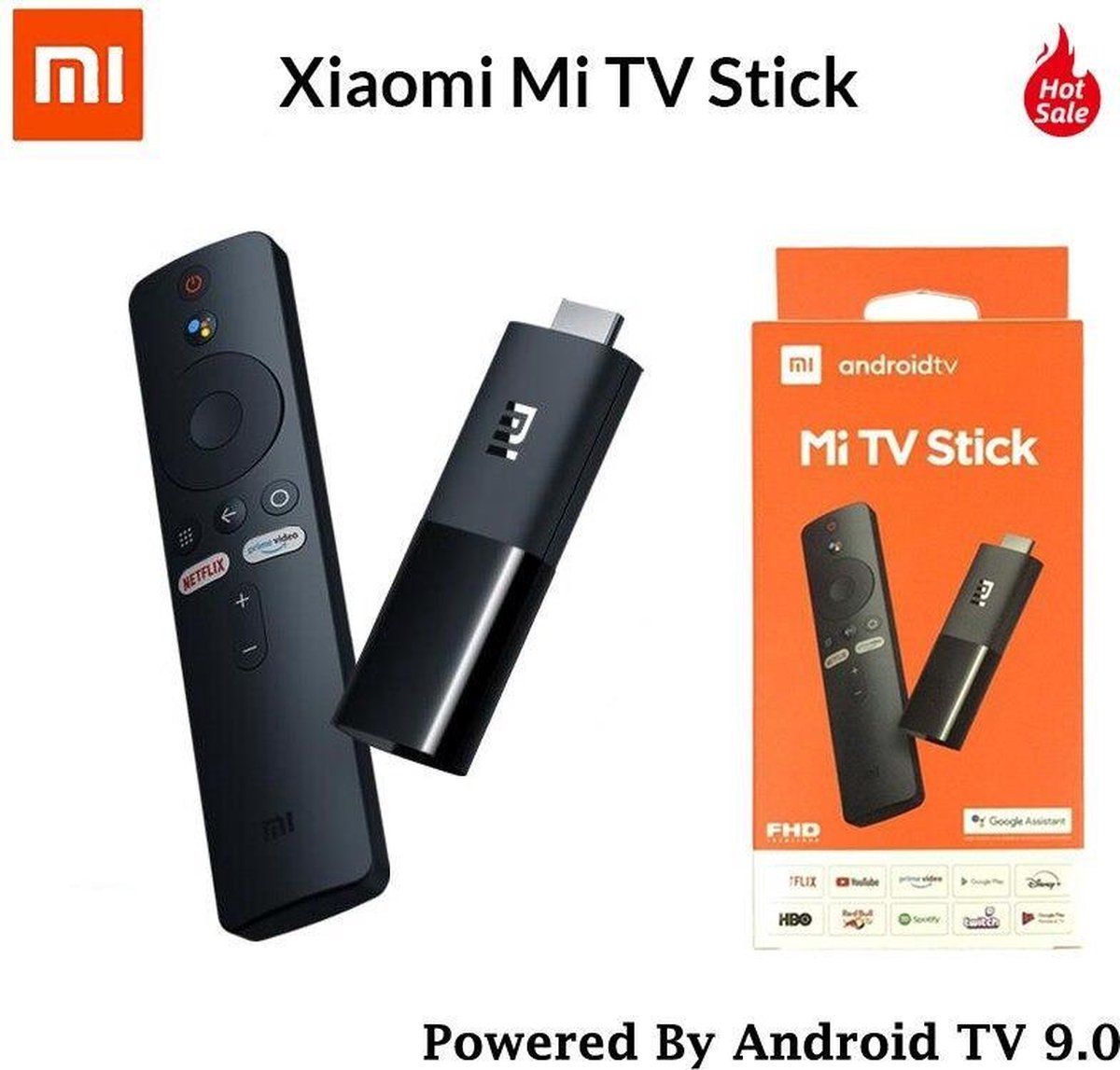 Xiaomi Mi TV Stick - mediastreamer - Smartphone streamer - android tv stick  | bol.com