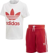 adidas Originals Short Tee Set T-shirt Unisex Witte 6/7 jaar