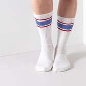 Duurzame sokken Vodde Retro Harlem 1-pack White / 35-38