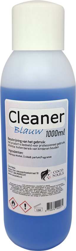 ClaudiaNails Cleaner Blauw 1000 ml