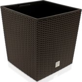 Bloempot Rato Low Umbra met binnenpot 64L 39x39x40,5cm